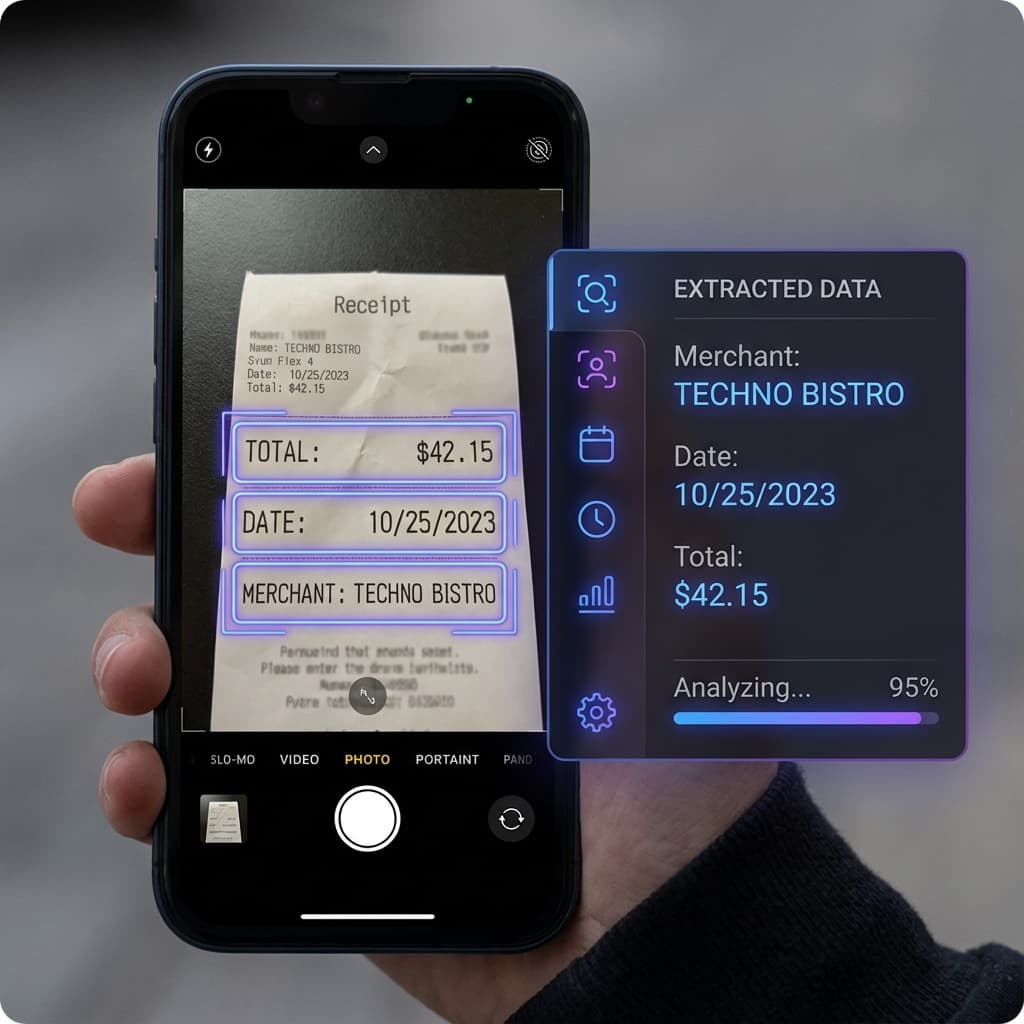 Stop Typing, Start Living: The Magic of AI Receipt Scanning
