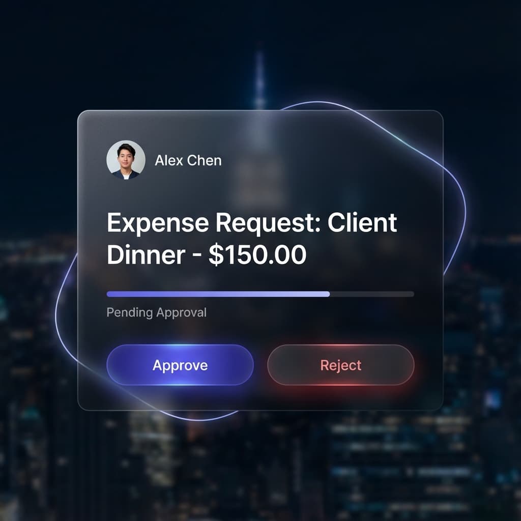 The 'Yes' Button: Streamlining Expense Approvals